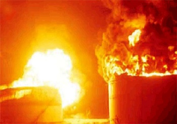 ONGC在Hazira的加油站发生火灾，无人员伤亡