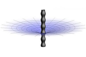 新的数学模型链接负曲线时空和平坦的空间时间