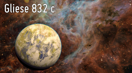 天文学家在附近有潜在的住所的超地，胶丽832 c
