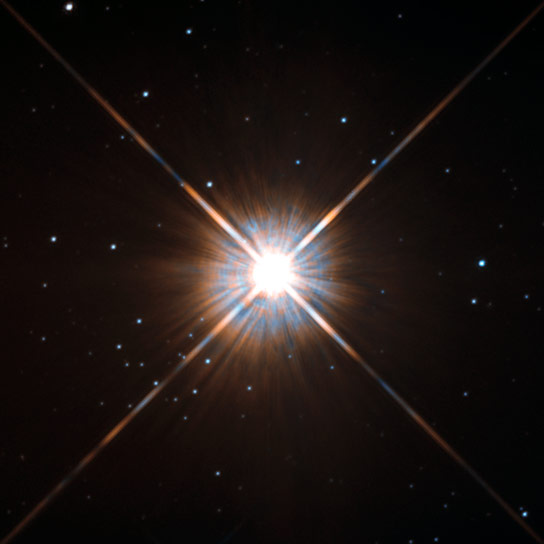 哈勃意见Proxima Centauri