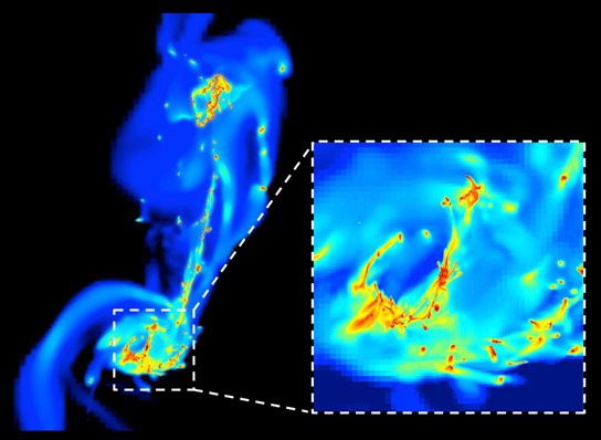 天体物理学家揭示了为什么星系碰撞时明星形成的浪涌发生