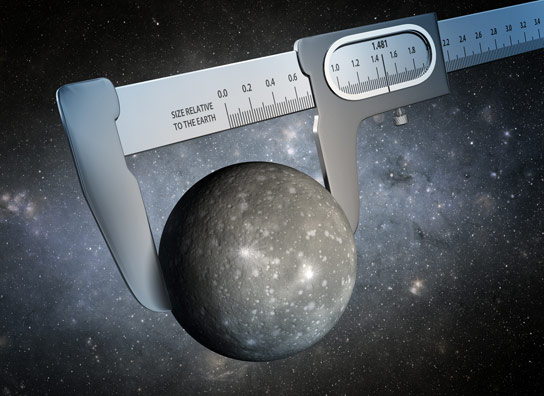 我们太阳系外的行星半径最精确的测量