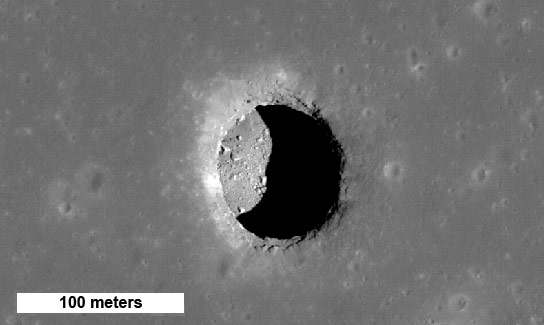 LRO揭示月球坑可能支持人类在月球表面的活动