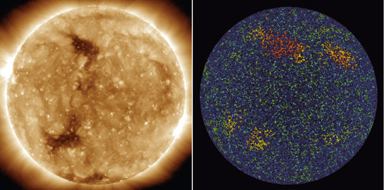 新技术提供了太阳内部的实时映射