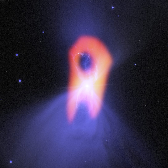阿尔玛观看宇宙中最寒冷的地方：Boomerang星云