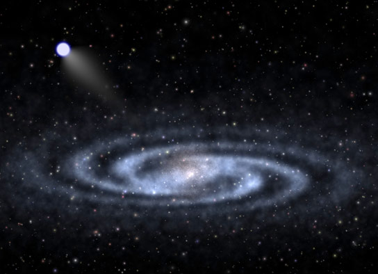 天文学家发现超高速恒星运动速度超过100万英里/小时