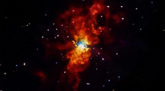 钱德拉（Chandra）帮助确定是什么导致超新星SN2014J爆炸