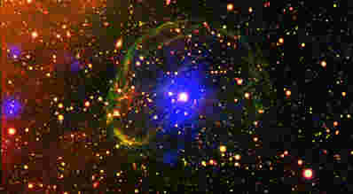 天文学家查看脉冲脉在超新星泡沫中封装