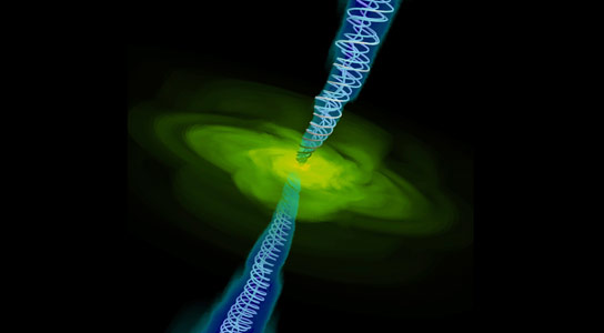新研究测量黑洞附近磁场的强度