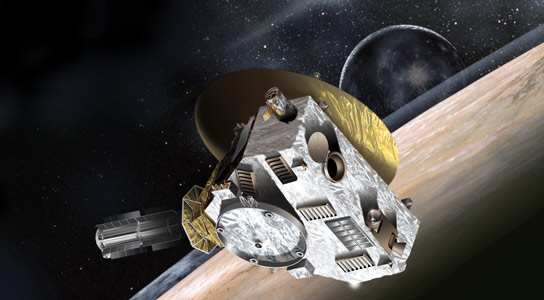 新的地平线宇宙飞船唤醒，以与冥王星系统相遇