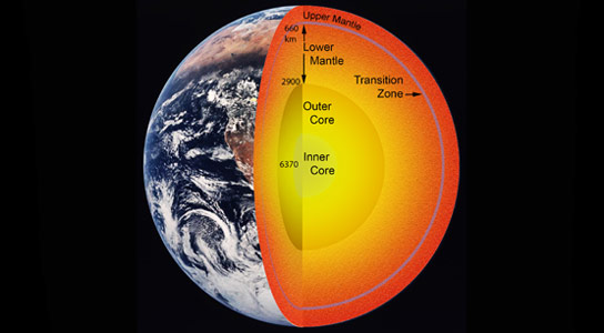 地球物理学家检测地球地幔中大量水的证据