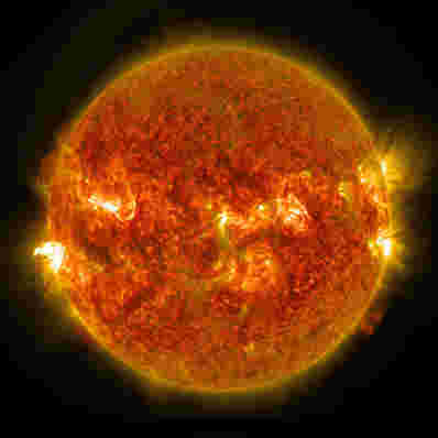 太阳能动力学天文台捕获最近的M5太阳耀斑的图像