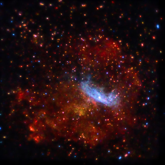 新的Chandra图像详细信息超新星残余物