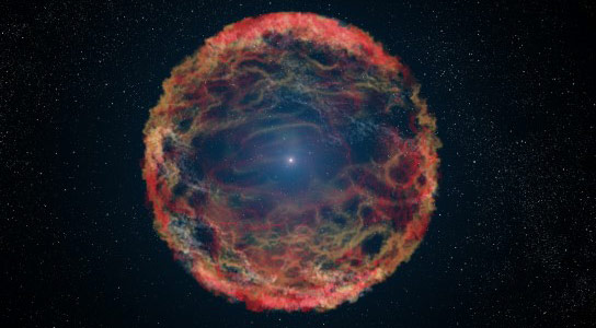 哈勃发现了罕见类型超新星的伴星
