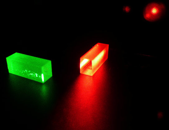 unige物理学家将量子状态传送到晶体的光子