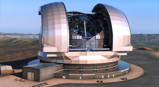 欧洲超大型望远镜建设的绿灯