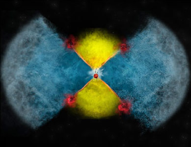 发现揭示了恒星爆炸的伽马射线排放是如何产生的