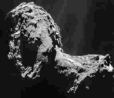 Rosetta数据重新争论地球海洋的起源