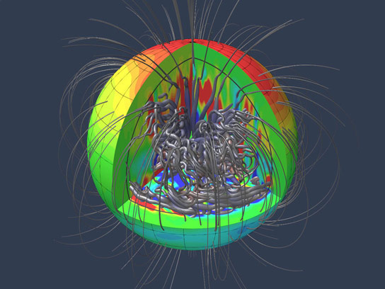 研究揭示了两个发电机驱动木星的磁场