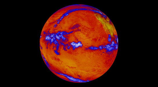 NASA数据显示地球的深海没有温暖