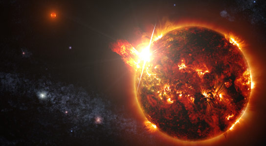 美国宇航局的迅速探测来自红矮星的巨大超级普发