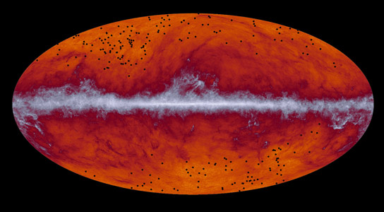 Herschel和Planck确定了一些最古老和最稀有的星系集群