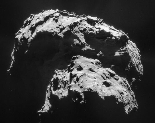 仔细看看彗星的冰冷条件