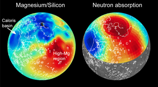 汞的新表面成分地图为地球历史提供了线索