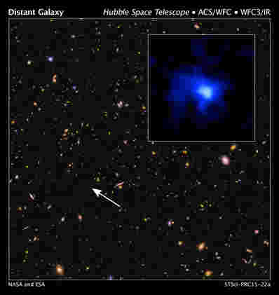 天文学家迄今为止发现最远的星系