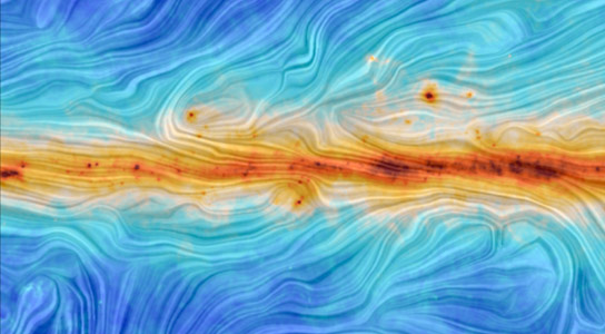 星际尘埃与银河系磁场之间的相互作用