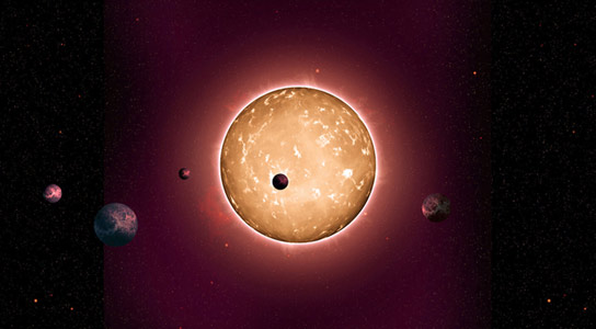 eppler-444：一个古代探测系统，具有五个亚地球大小的行星