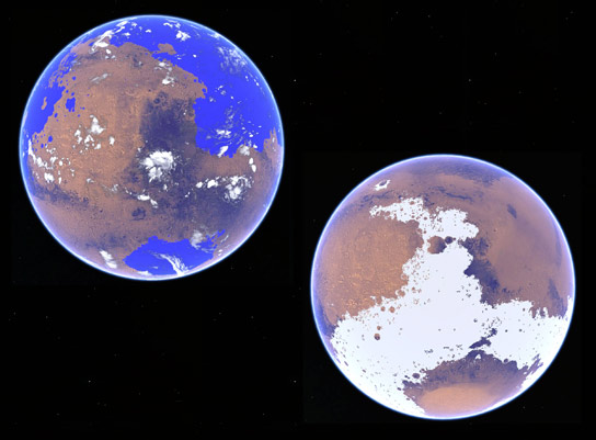 研究揭示了火星的古老气氛是冷酷的和冰冷的