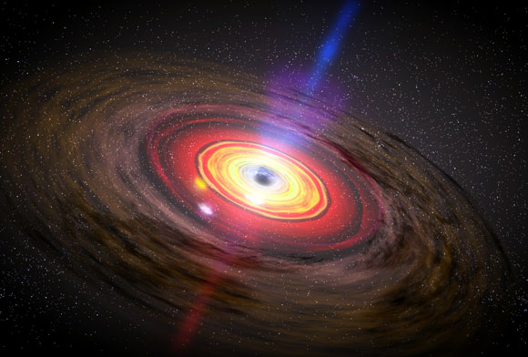 天文学家发现超大的黑洞，这是我们太阳质量的3.5亿倍