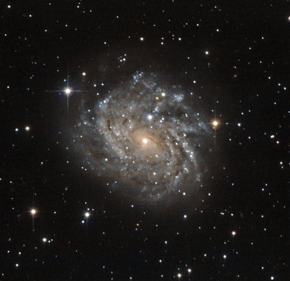 哈勃视图螺旋Galaxy LEDA 89996