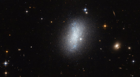 Hubble图像不规则星系PGC 18431