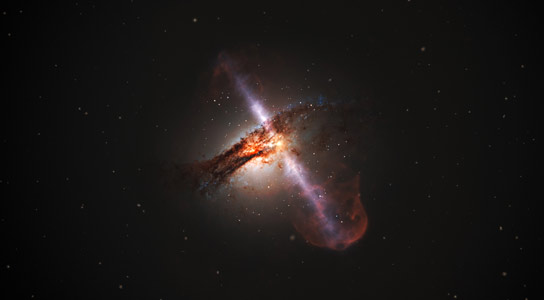 天文学家确认银河合并与超大质量黑洞之间的联系