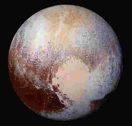 美国国家航空航天局的新地平线的数据在冥王星的地下海洋暗示