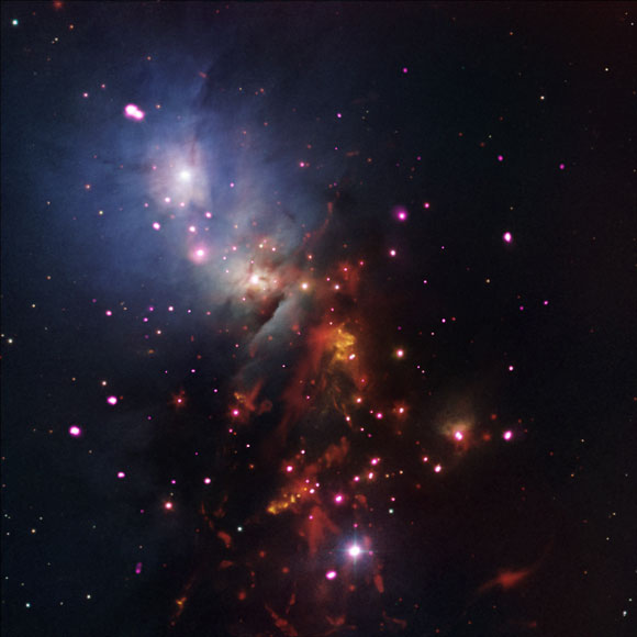 Star Cluster NGC 1333的新形象 - 持续的恒星烟火
