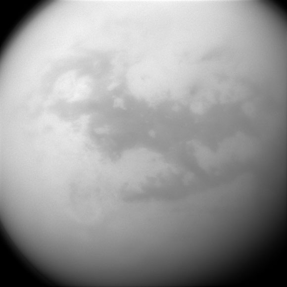 卡西尼景观土星月亮泰坦的邓兰德