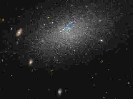 本周的哈勃图像 -  Dwarf Galaxy UGC 4879