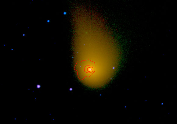 天文学家确定彗星中的温室气体