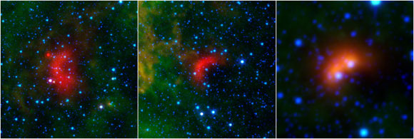 Spitzer和Wise揭示了数十颗失控的星星