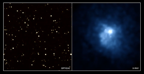 天文学家揭示了碰撞星系集群