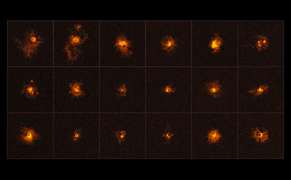 天文学家在遥远的Quasars周围找到意想不到的巨型发光晕