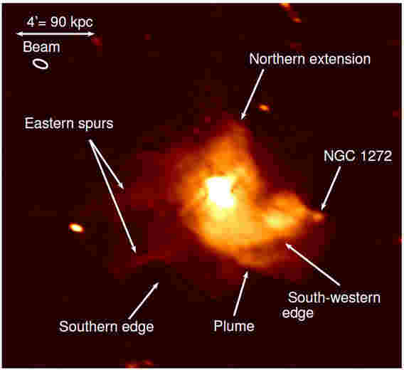 JVLA详细介绍了英仙座星团中迷你光环的结构