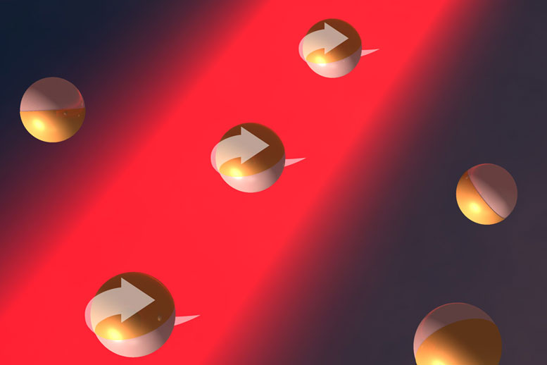 研究人员用光操纵纳米级粒子