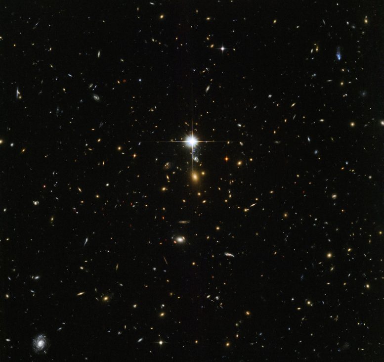 哈勃望远镜的本周影像–宇宙考古学