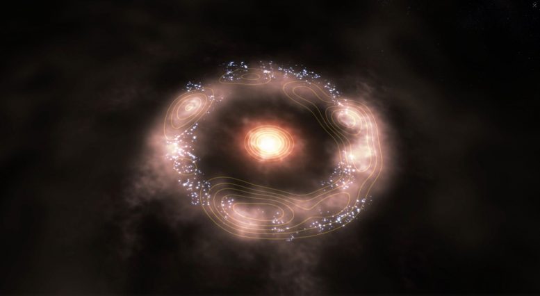 磁场在减缓大质量恒星形成中的作用