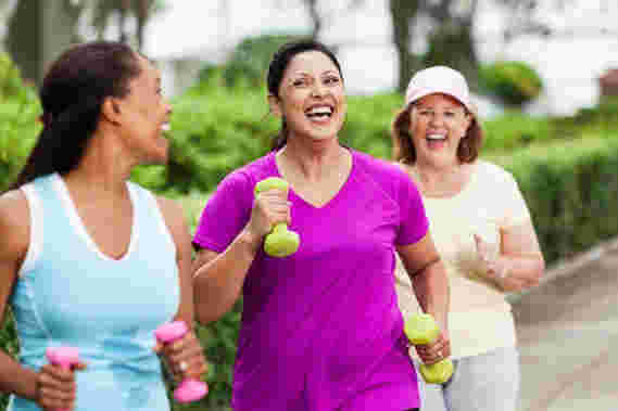 新的研究表明，从运动方面表现出更大的健康益处而不是以前认为