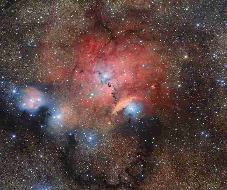 ESO的VLT调查望远镜景观恒星托儿所可怜的29